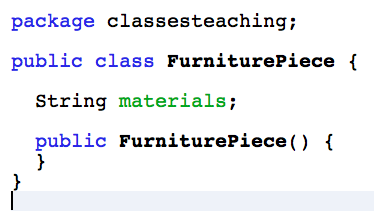 super class example